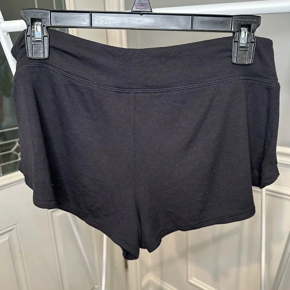 NWT Athleta Well Rested Rib Black Sleep Short - Picture 5 of 5
